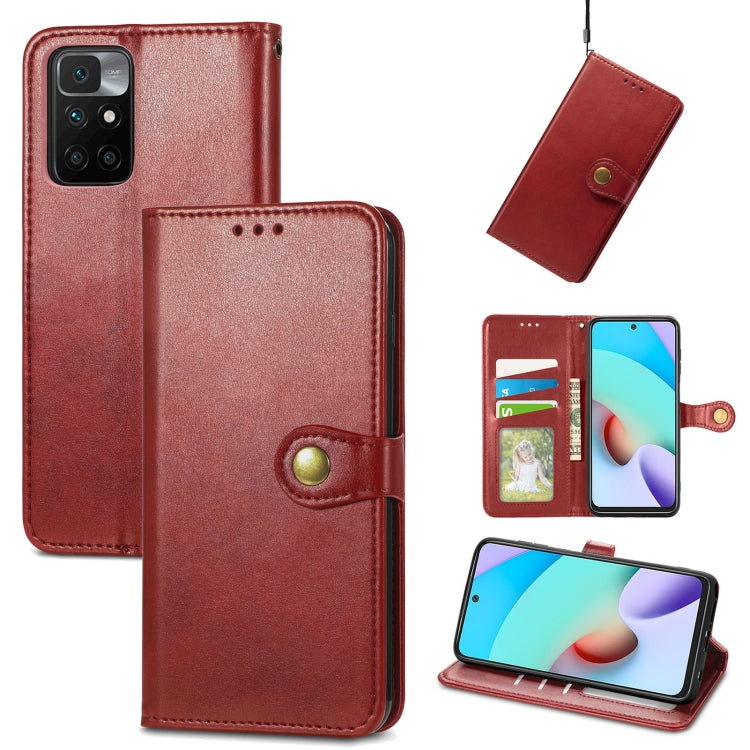 Solid Color Leather Buckle Phone Case with Lanyard & Photo Frame & Card Slot & Wallet & Stand Function, For vivo V20 2021, For vivo V21 5G, For Wiko Y61, For Xiaomi Redmi 10, For Asus Zenfone 8 Flip, For Huawei Maimang 10 SE