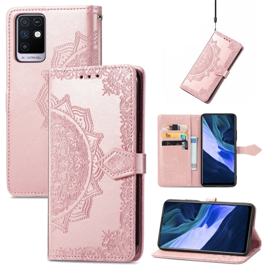 Mandala Embossing Pattern Horizontal Flip Leather Case with Holder & Card Slots & Wallet & Lanyard, For Infinix Note 10, For Infinix Smart 5, For LG Velvet 2 Pro, For Motorola Moto G60S, For Motorola Edge 20 Lite