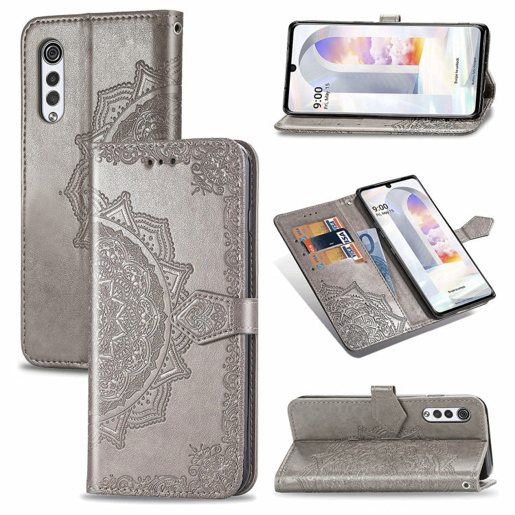 Mandala Embossing Pattern Horizontal Flip Leather Case with Holder & Card Slots & Wallet & Lanyard, For Infinix Smart 5, For LG Velvet 2 Pro, For Motorola Moto G60S, For Motorola Edge 20 Lite