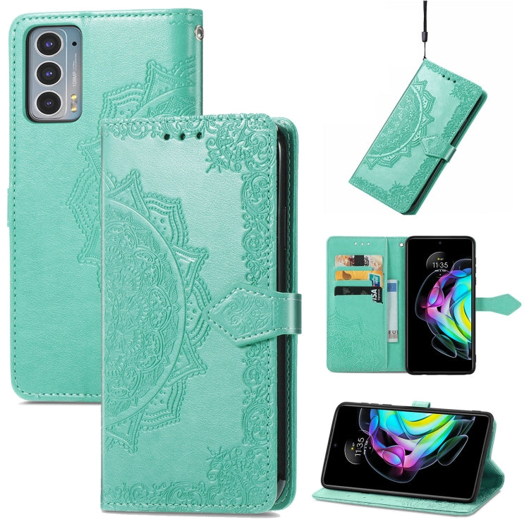 Mandala Embossing Pattern Horizontal Flip Leather Case with Holder & Card Slots & Wallet & Lanyard, For Motorola Edge 20 Pro, For Motorola Edge 20, For  Asus Zenfone 8 Flip, For Nokia C01 Plus, For Nokia XR 20