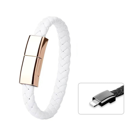 XJ-73 20cm USB to 8 Pin Bracelet Charging Data Cable, 8 Pin, 20cm 8 Pin