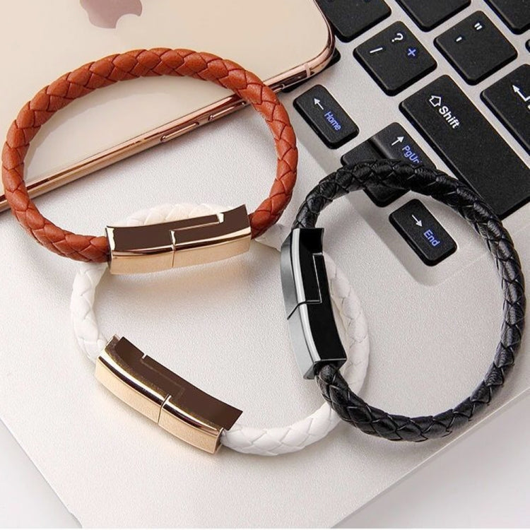 XJ-73 20cm USB to 8 Pin Bracelet Charging Data Cable, 8 Pin, 20cm 8 Pin