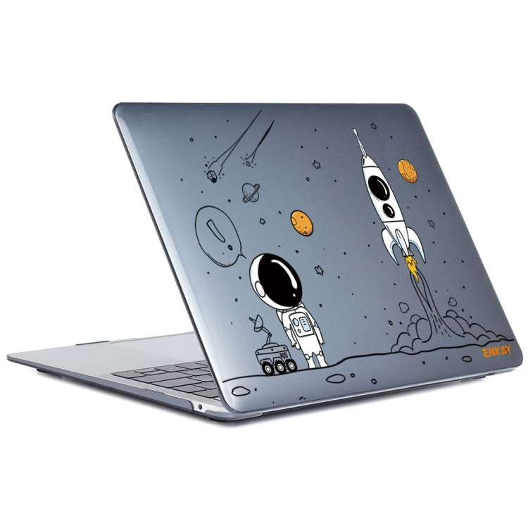 ENKAY Hat-Prince Spaceman Pattern Laotop Protective Crystal Case for MacBook Pro 16.2 inch A2485 2021, For MacBook Pro 16.2 inch A2485 2021/A2880 2023