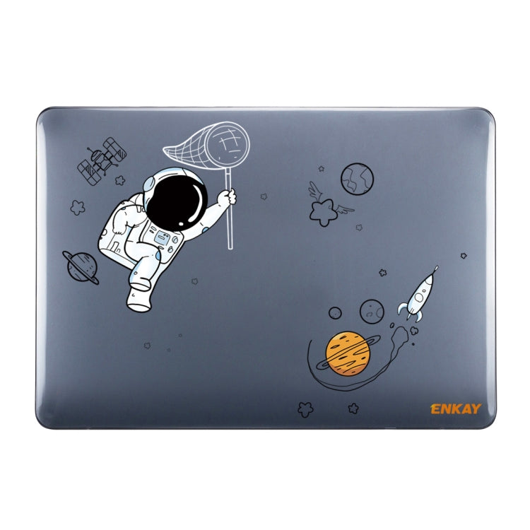 ENKAY Hat-Prince Spaceman Pattern Laotop Protective Crystal Case for MacBook Pro 16.2 inch A2485 2021, For MacBook Pro 16.2 inch A2485 2021/A2880 2023