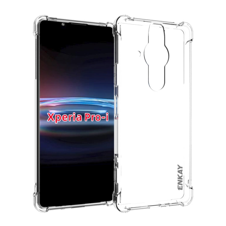 For Sony Xperia Pro-I ENKAY Transparent TPU Shockproof Case, For Sony Xperia Pro-I