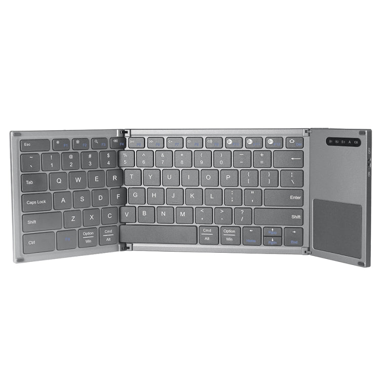 B066S Multi-function Ultra-thin Mini Wireless Three Fold Bluetooth Keyboard, B066S