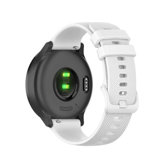 22mm Checkered Silicone Strap, For Samsung Galaxy Watch3 45MM, For Samsung Galaxy Watch 46mm