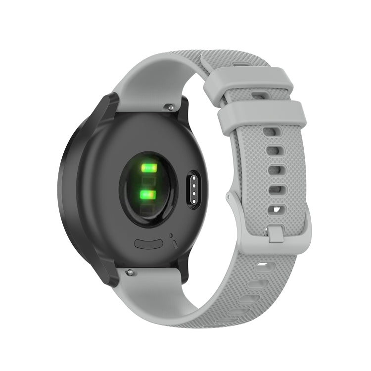 22mm Checkered Silicone Strap, For Samsung Gear S3 Classic