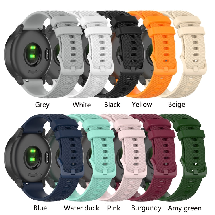 22mm Checkered Silicone Strap, For Samsung Gear S3 Classic