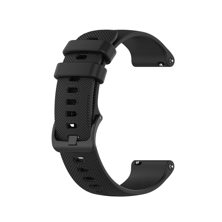 20mm Checkered Silicone Strap, For Samsung Galaxy Watch 4 40mm / 44mm, For Samsung Galaxy Watch 4 Classic 42mm / 46mm