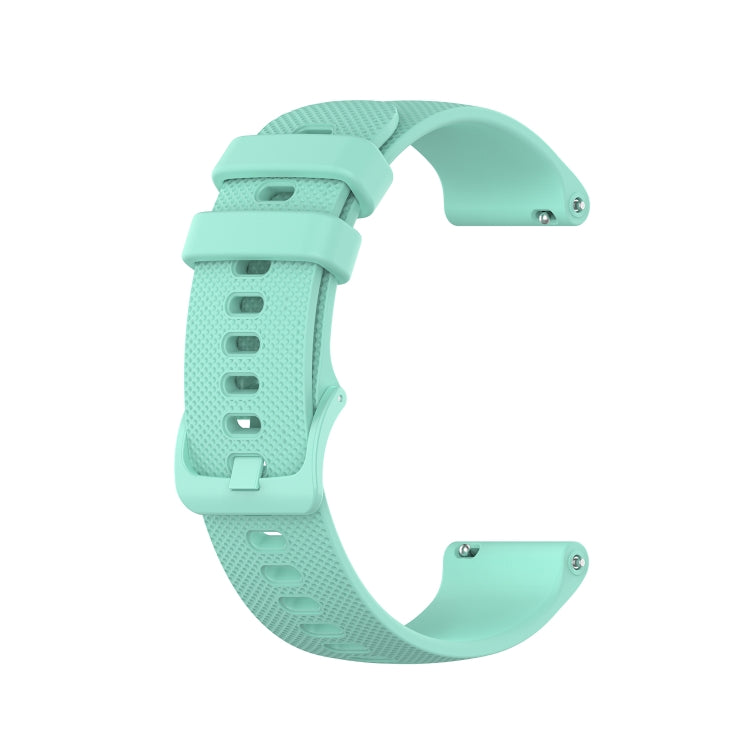 20mm Checkered Silicone Strap, For Samsung Galaxy Watch 4 40mm / 44mm, For Samsung Galaxy Watch 4 Classic 42mm / 46mm