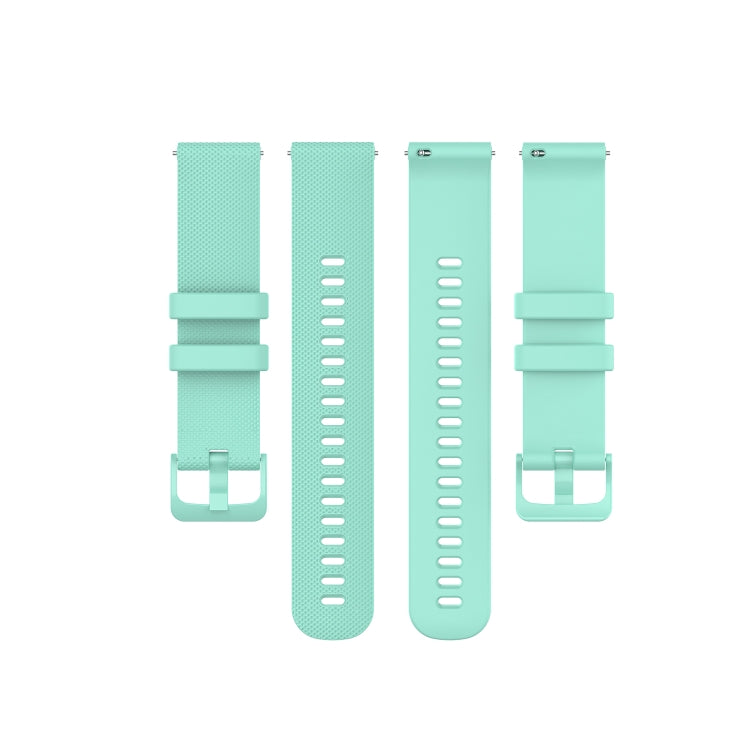 20mm Checkered Silicone Strap, For Samsung Galaxy Watch 4 40mm / 44mm, For Samsung Galaxy Watch 4 Classic 42mm / 46mm