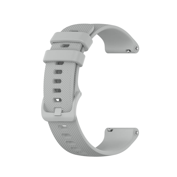 20mm Checkered Silicone Strap, For Samsung Galaxy Watch 4 40mm / 44mm, For Samsung Galaxy Watch 4 Classic 42mm / 46mm