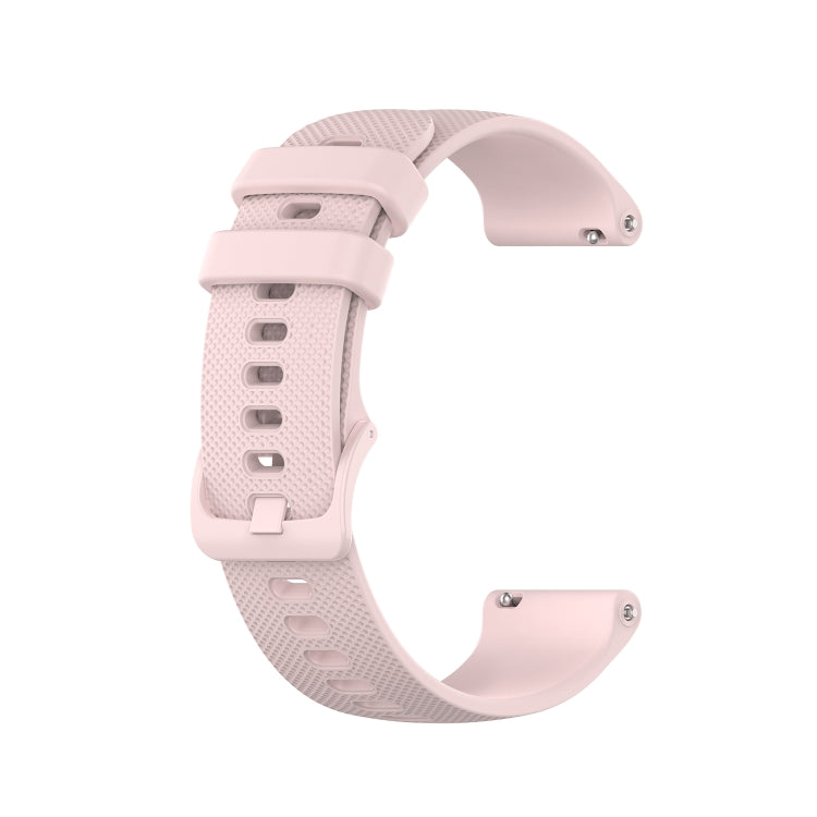 20mm Checkered Silicone Strap, For Samsung Galaxy Watch 4 40mm / 44mm, For Samsung Galaxy Watch 4 Classic 42mm / 46mm