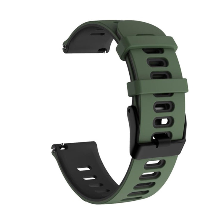 20mm Mixed-Color Silicone Strap, For Samsung Galaxy Watch 4 40mm