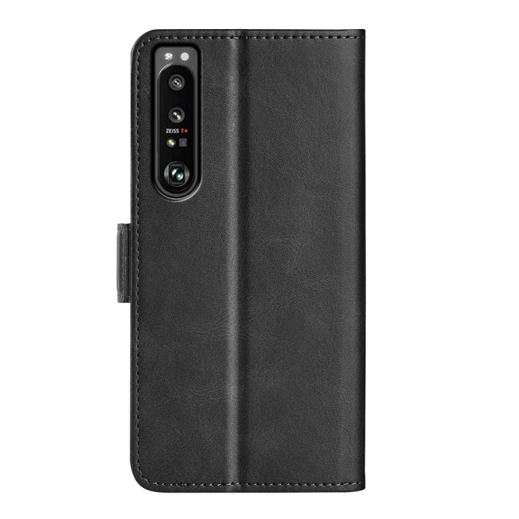 For Sony Xperia 1 IV Dual-side Magnetic Buckle Leather Phone Case, For Sony Xperia 1 IV