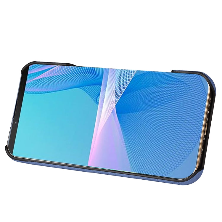 For Sony Xperia 10 IV Ring Holder Honeycomb PU Phone Case, For Sony Xperia 10 IV