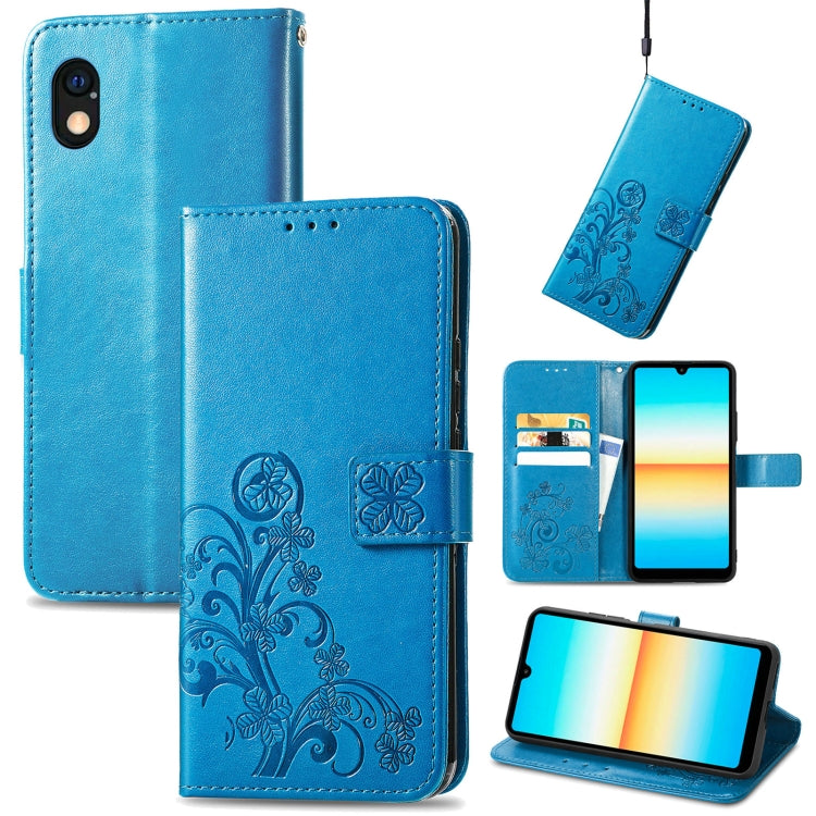 Four-leaf Clasp Embossed Buckle Leather Phone Case, For OnePlus Nord CE 2 5G, For Google Pixel 7 Pro 5G, For Google Pixel 7 5G, For Motorola Edge 30 Pro, For Motorola Moto G Stylus 5G 2022, For Sony Xperia Ace III