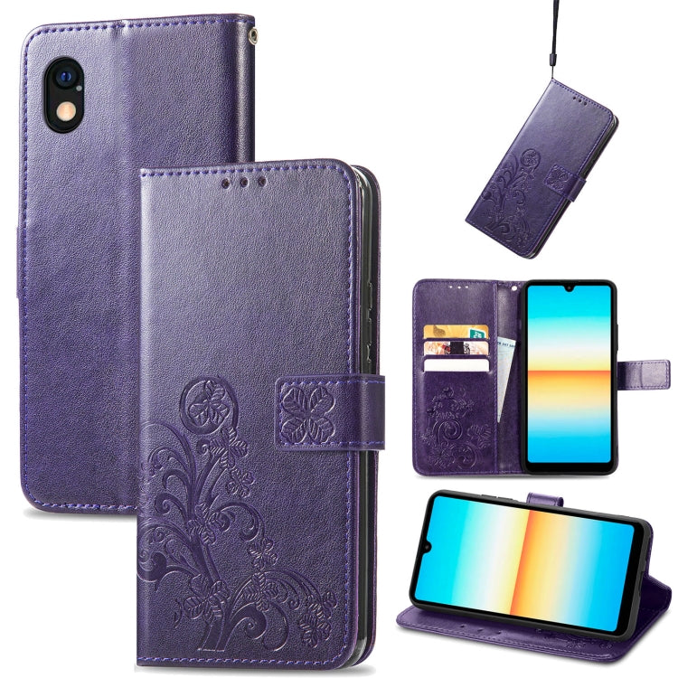 Four-leaf Clasp Embossed Buckle Leather Phone Case, For OnePlus Nord CE 2 5G, For Google Pixel 7 Pro 5G, For Google Pixel 7 5G, For Motorola Edge 30 Pro, For Motorola Moto G Stylus 5G 2022, For Sony Xperia Ace III