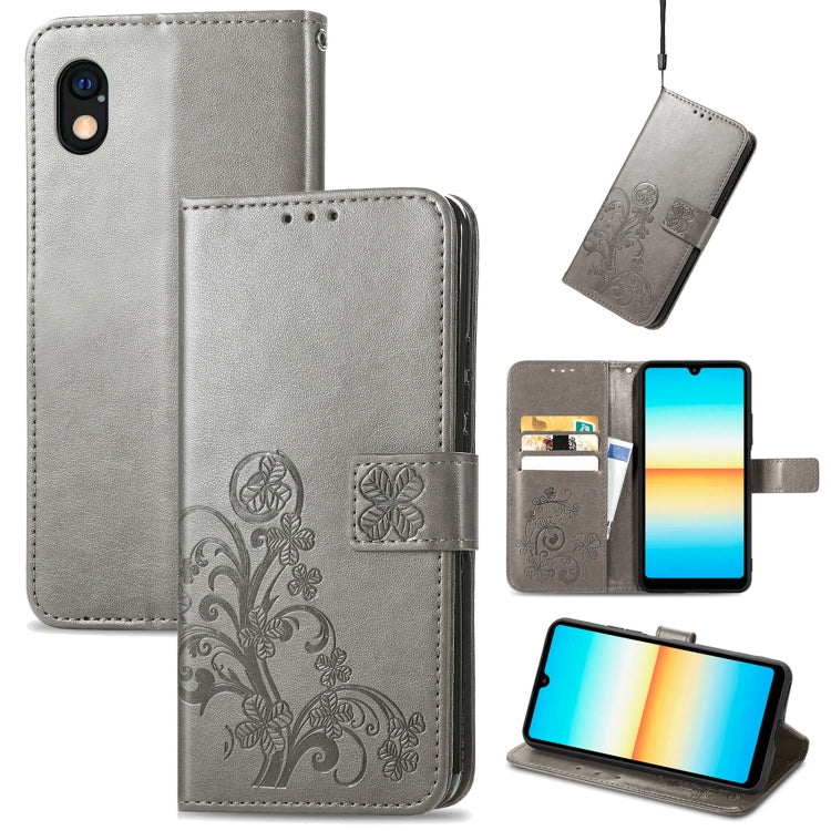 Four-leaf Clasp Embossed Buckle Leather Phone Case, For OnePlus Nord CE 2 5G, For Google Pixel 7 Pro 5G, For Google Pixel 7 5G, For Motorola Edge 30 Pro, For Motorola Moto G Stylus 5G 2022, For Sony Xperia Ace III