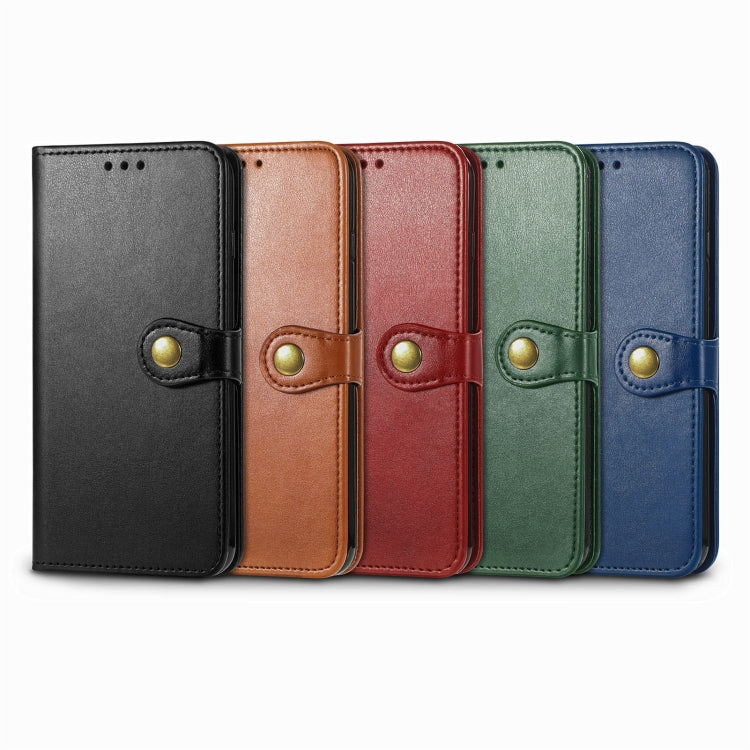 Retro Solid Color Buckle Leather Phone Case, For Google Pixel 7 Pro 5G, For Google Pixel 7 5G, For Motorola Edge 30 Pro, For OnePlus Nord CE 2 5G