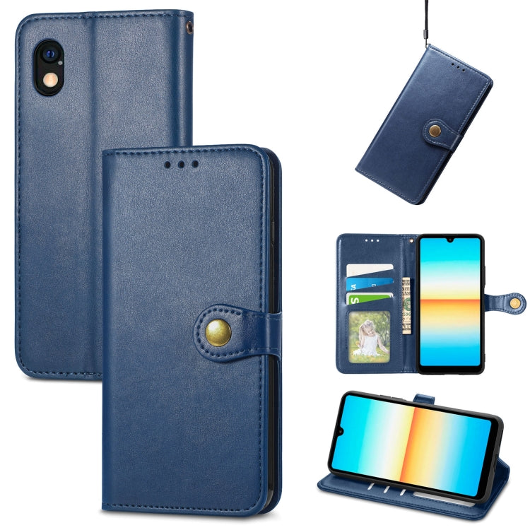 Retro Solid Color Buckle Leather Phone Case, For Google Pixel 7 Pro 5G, For Google Pixel 7 5G, For Motorola Edge 30 Pro, For Motorola Moto G Stylus 2022 5G, For OnePlus Nord CE 2 5G, For Sony Xperia Ace III