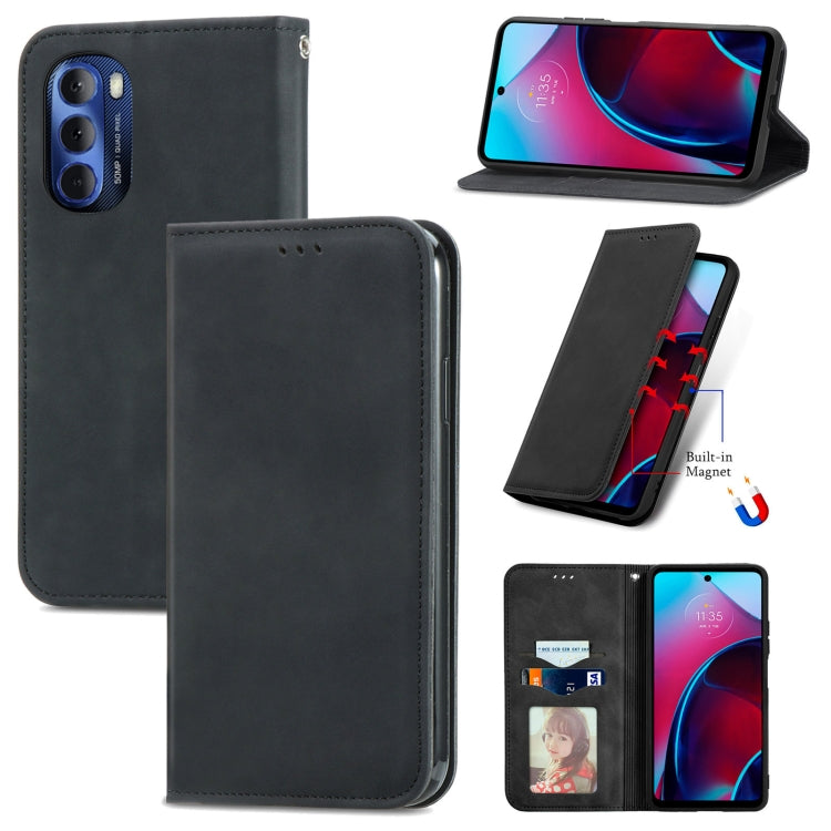 Retro Skin Feel Magnetic Leather Phone Case, For Google Pixel 7 Pro 5G, For Google Pixel 7 5G, For Motorola Moto G Stylus 5G 2022, For Motorola Moto G22