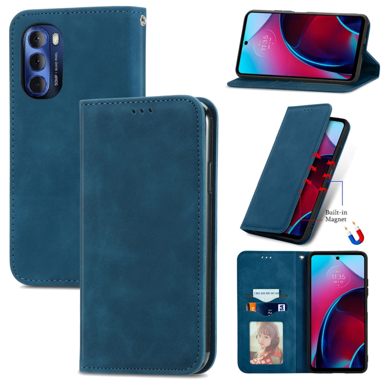 Retro Skin Feel Magnetic Leather Phone Case, For Google Pixel 7 Pro 5G, For Google Pixel 7 5G, For Motorola Moto G Stylus 5G 2022, For Motorola Moto G22, For OnePlus Nord CE 2 5G