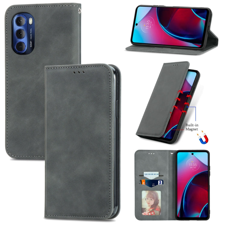 Retro Skin Feel Magnetic Leather Phone Case, For Google Pixel 7 Pro 5G, For Google Pixel 7 5G, For Motorola Moto G Stylus 5G 2022, For Motorola Moto G22