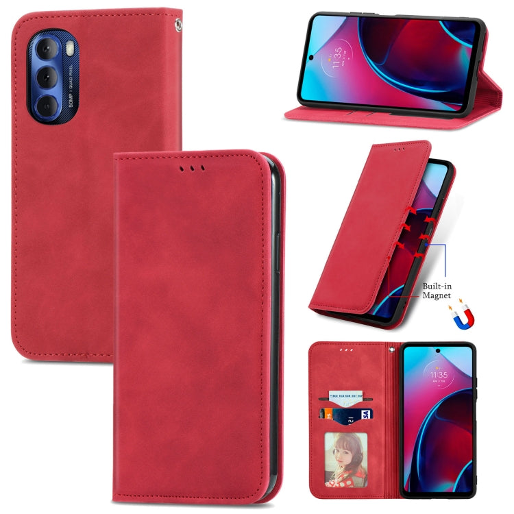 Retro Skin Feel Magnetic Leather Phone Case, For Google Pixel 7 Pro 5G, For Google Pixel 7 5G, For Motorola Moto G Stylus 5G 2022, For Motorola Moto G22, For OnePlus Nord CE 2 5G