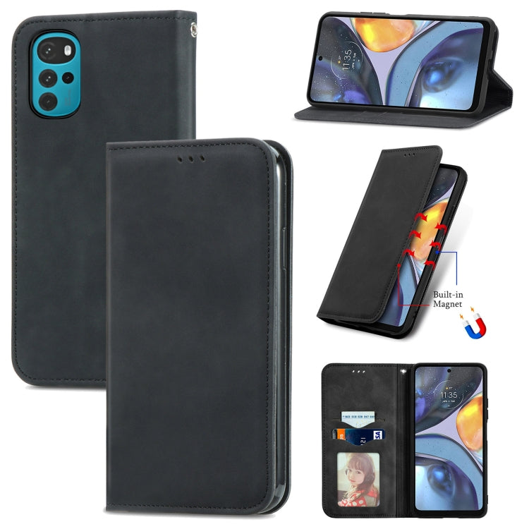 Retro Skin Feel Magnetic Leather Phone Case, For Google Pixel 7 Pro 5G, For Google Pixel 7 5G, For Motorola Moto G Stylus 5G 2022, For Motorola Moto G22, For OnePlus Nord CE 2 5G