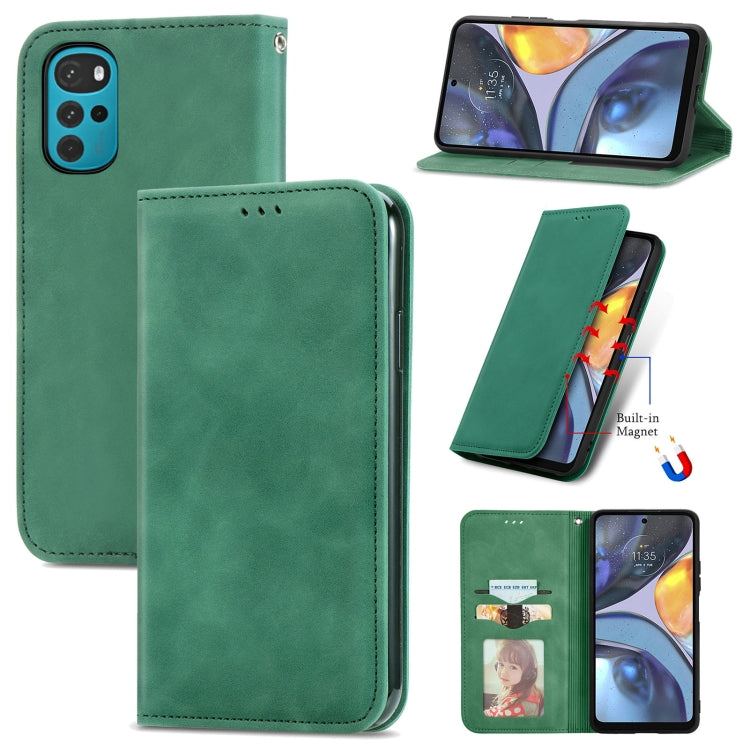 Retro Skin Feel Magnetic Leather Phone Case, For Google Pixel 7 Pro 5G, For Google Pixel 7 5G, For Motorola Moto G Stylus 5G 2022, For Motorola Moto G22, For OnePlus Nord CE 2 5G