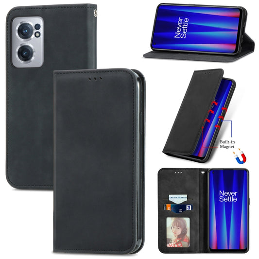 Retro Skin Feel Magnetic Leather Phone Case, For OnePlus Nord CE 2 5G, For Sony Xperia Ace III