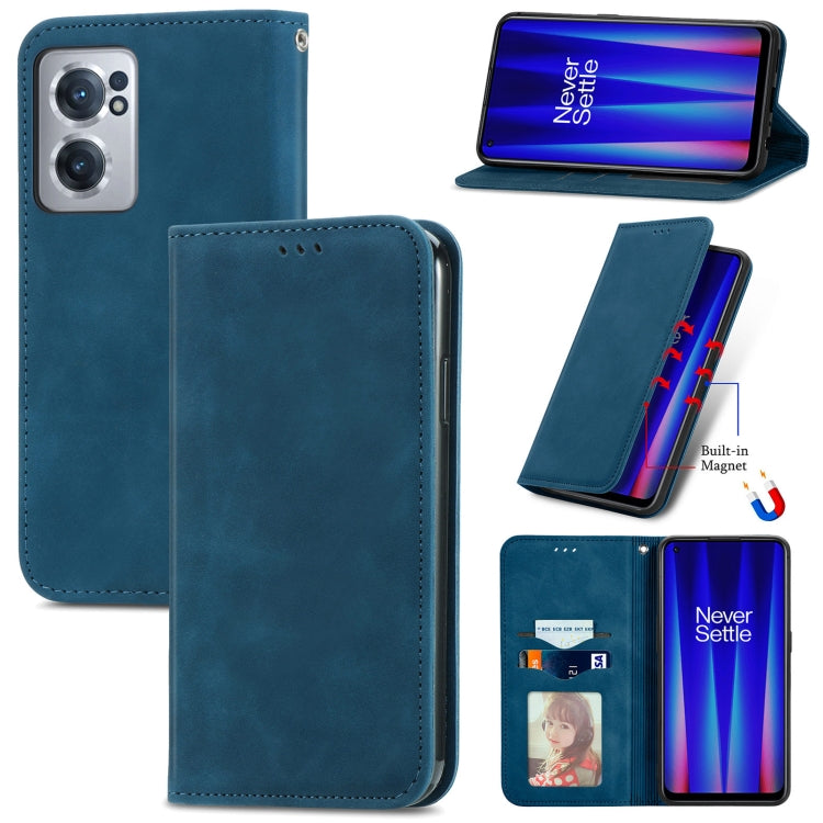 Retro Skin Feel Magnetic Leather Phone Case, For OnePlus Nord CE 2 5G, For Sony Xperia Ace III