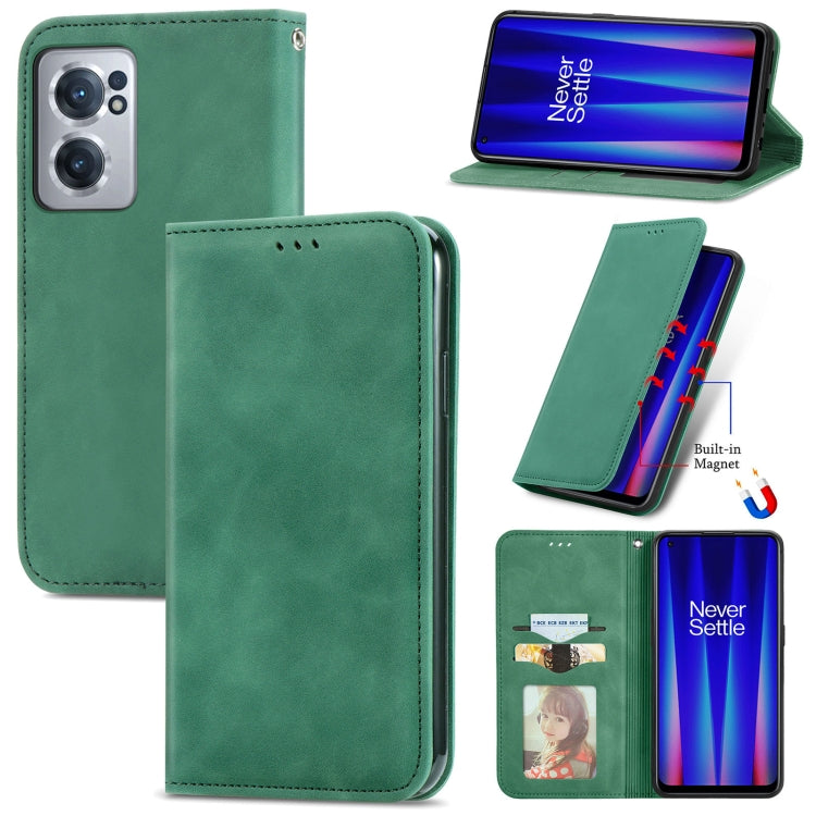 Retro Skin Feel Magnetic Leather Phone Case, For OnePlus Nord CE 2 5G, For Sony Xperia Ace III
