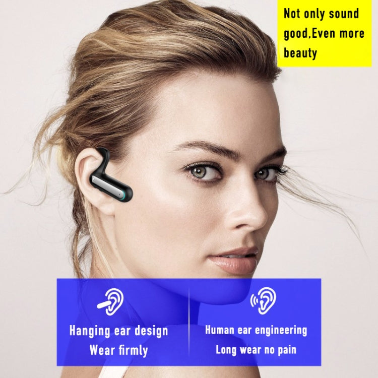 FW5 Non-in-Ear BT5.2 Wireless Sport Bone Conduction TWS Earphones Support Voice Assistant, FW5 Blue, FW5 Black