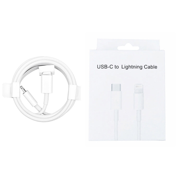 PD30W USB-C / Type-C to 8 Pin Fast Charging Data Cable for iPhone Series, 1.5m, 2m