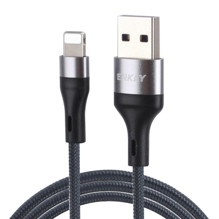 ENKAY ENK-CB118 1m USB 3.0 to 8 Pin 3A Fast Charging Sync Data Cable, ENK-CB118