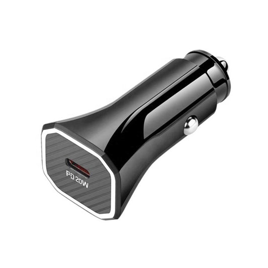 TE-P2 PD 20W Type-C Interface Car Charger, TE-P2 (Black), TE-P2 (White)