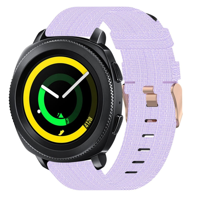 20mm Nylon Woven Watch Band, For Samsung Gear Sport, For Samsung Gear S2 Classic