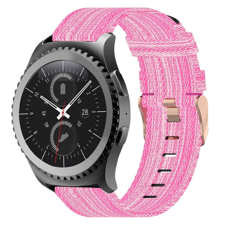 20mm Nylon Woven Watch Band, For Samsung Gear Sport, For Samsung Gear S2 Classic