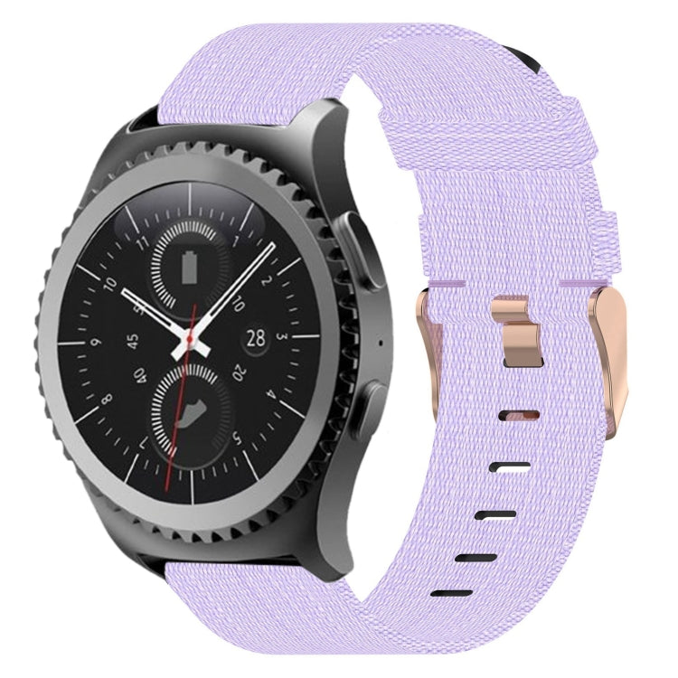 20mm Nylon Woven Watch Band, For Samsung Gear Sport, For Samsung Gear S2 Classic