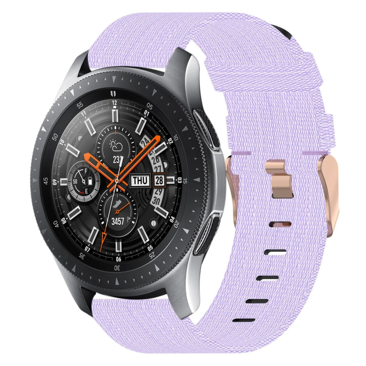 22mm Nylon Woven Watch Band, For Samsung Galaxy Watch3 45mm, For Samsung Galaxy Watch 46mm, For Samsung Gear S3 Classic
