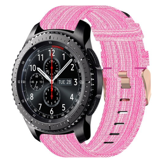 22mm Nylon Woven Watch Band, For Samsung Gear S3 Frontier