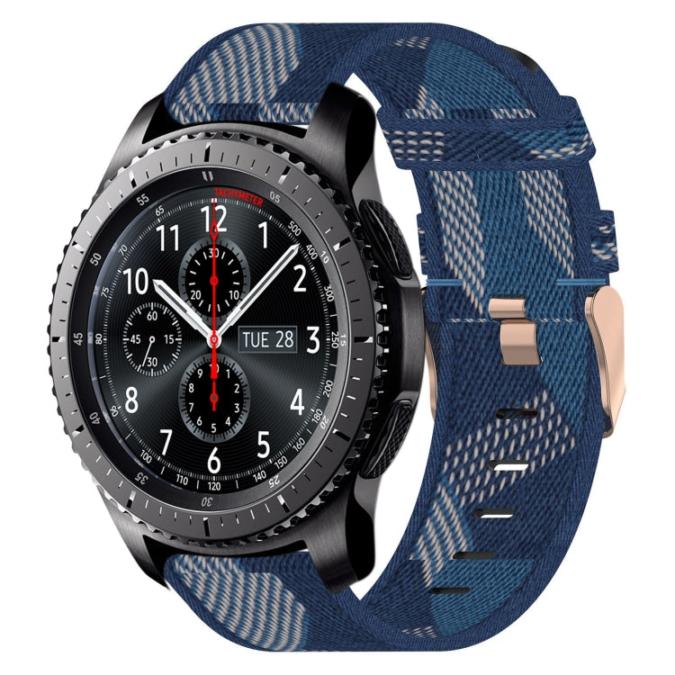 22mm Nylon Woven Watch Band, For Samsung Gear S3 Frontier