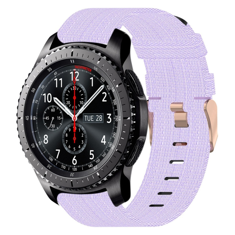 22mm Nylon Woven Watch Band, For Samsung Gear S3 Frontier