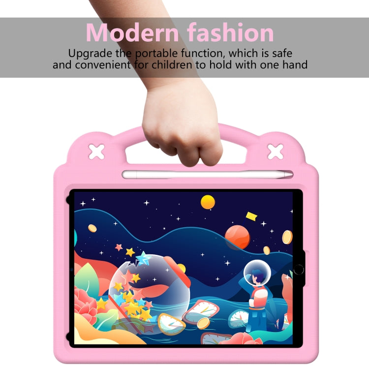 Handle Kickstand Children EVA Shockproof Tablet Case, For iPad 10.2 2021 / 2020 / 2019, For iPad Air 2019 10.5 / Pro 10.5 2017