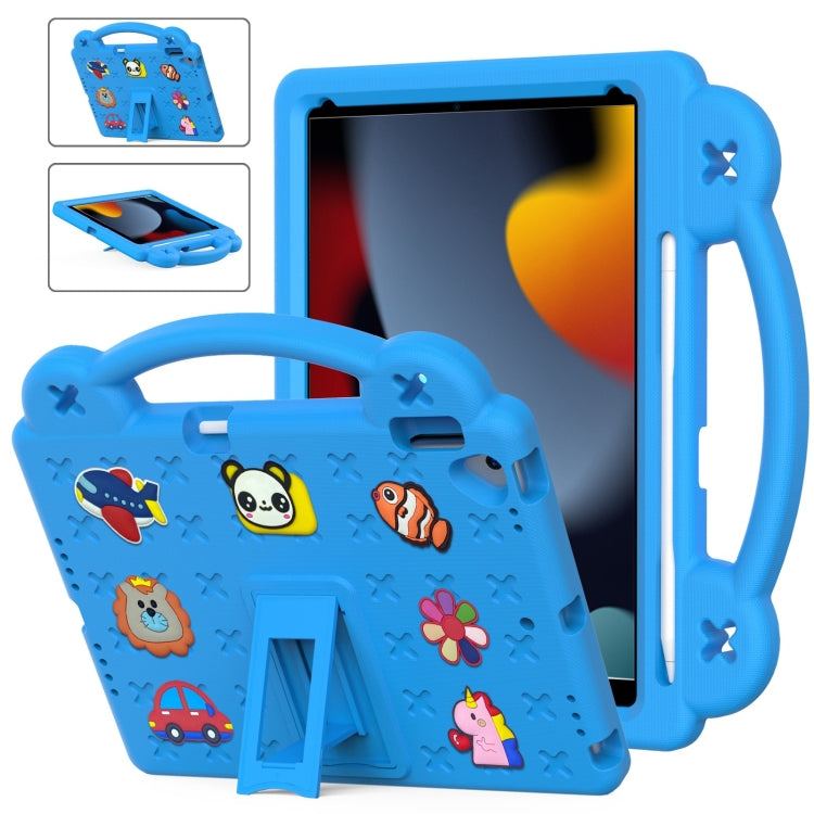 Handle Kickstand Children EVA Shockproof Tablet Case, For iPad 10.2 2021 / 2020 / 2019, For iPad Air 2019 10.5 / Pro 10.5 2017