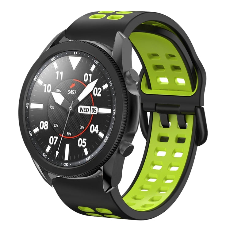 20mm Breathable Two-Color Silicone Watch Band, For Samsung Galaxy Watch 5 Pro  45mm