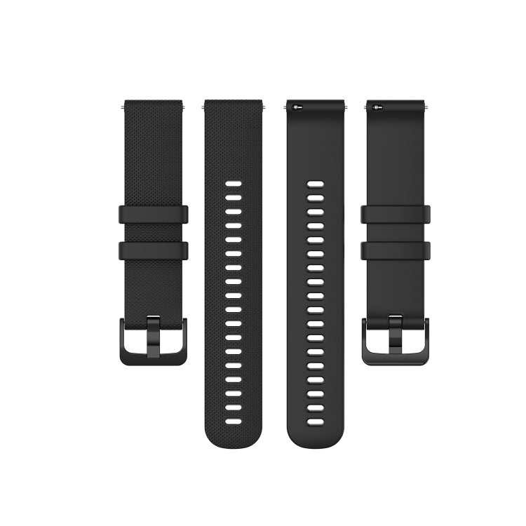 20mm Plaid Solid Color Silicone Watch Band, For Samsung Galaxy Watch5  40mm, For Samsung Galaxy Watch5  44mm